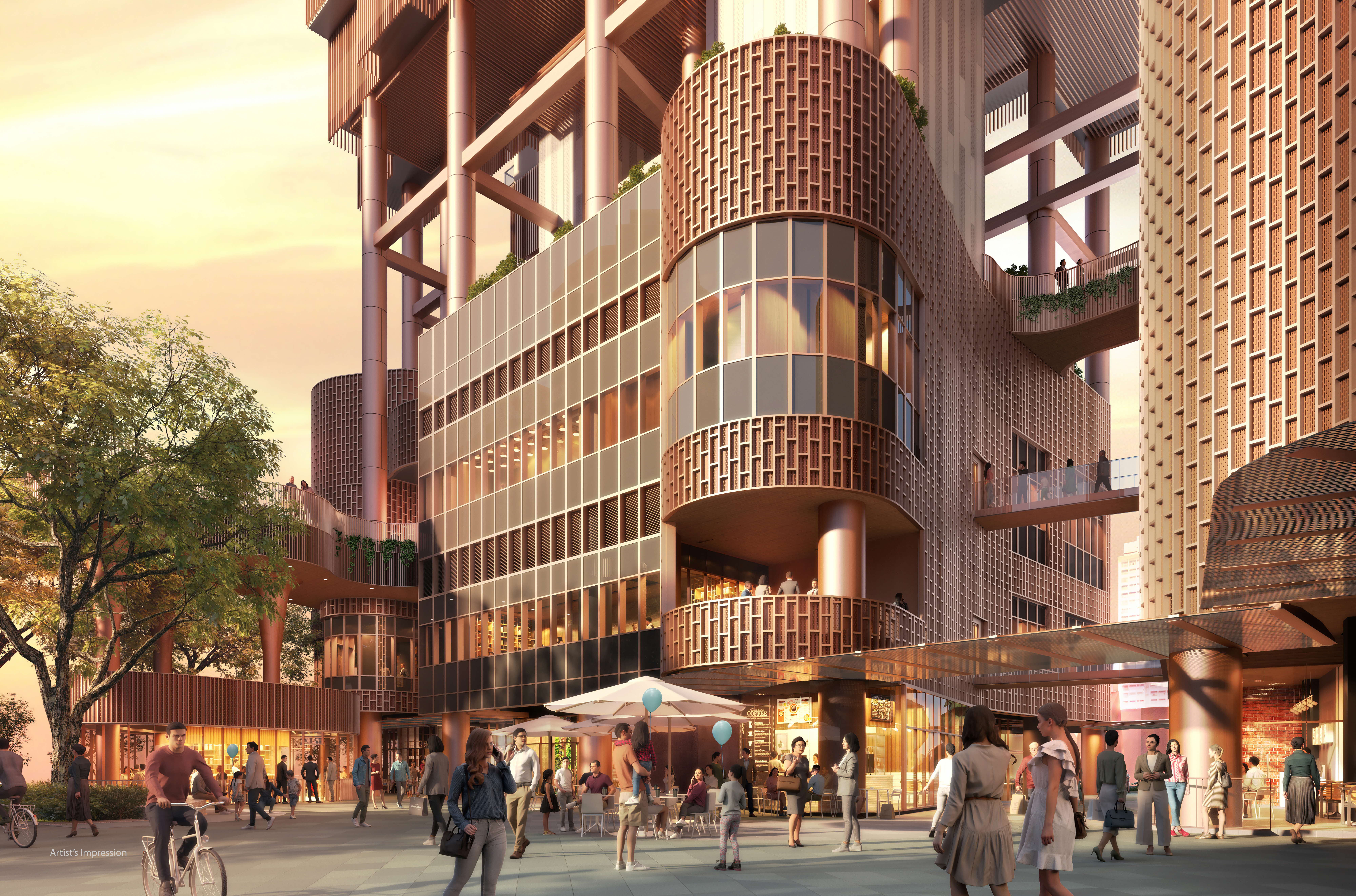 Artist impression of One Bernam 